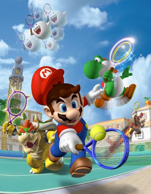 Mario Power Tennis Poster #19086