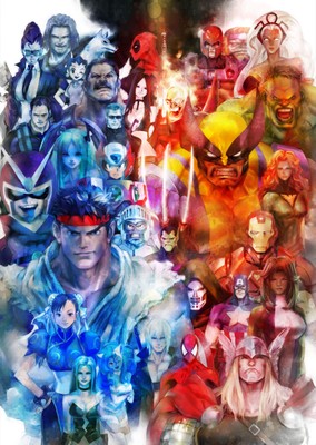 Marvel vs. Capcom 3: Fate of Two Worlds poster