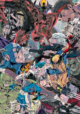 Marvel vs. Capcom 3: Fate of Two Worlds Mouse Pad 19144