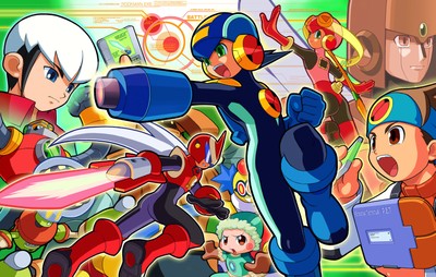 Mega Man Battle Network poster