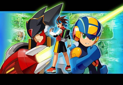 Mega Man Battle Network 5 poster