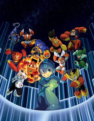 Mega Man Legacy Collection poster