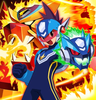 Mega Man Star Force poster
