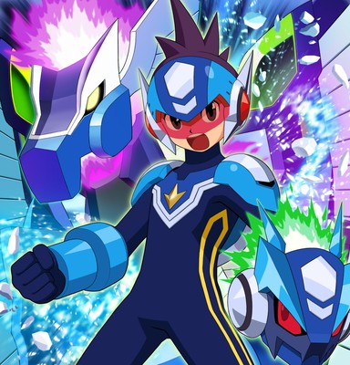 Mega Man Star Force poster