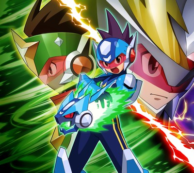 Mega Man Star Force 2 poster