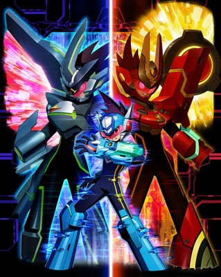 Mega Man Star Force 3 poster