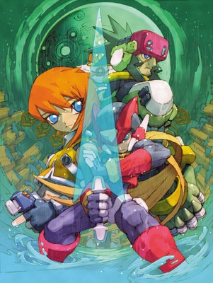 Mega Man Zero 4 poster