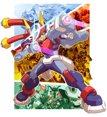 Mega Man ZX Advent poster