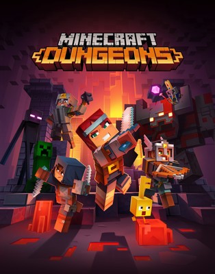 Minecraft Dungeons poster