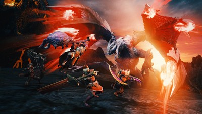 Monster Hunter Rise mouse pad
