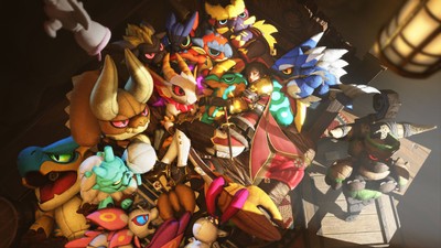 Monster Hunter Rise mouse pad