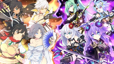 Neptunia x Senran Kagura Ninja Wars poster
