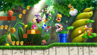 New Super Luigi U poster