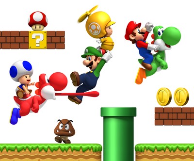 New Super Mario Bros. Wii Poster #19822