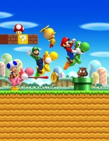 New Super Mario Bros. Wii Poster 19823