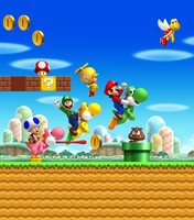 New Super Mario Bros. Wii Poster 19824