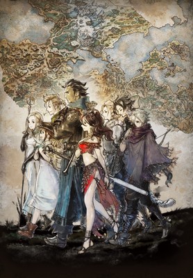 Octopath Traveler poster