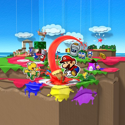 Paper Mario: Color Splash mug #