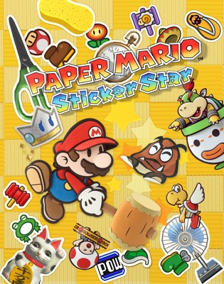 Paper Mario: Sticker Star poster