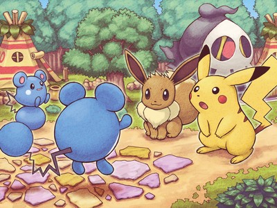 Pokémon Mystery Dungeon: Explorers of Sky Poster #20277