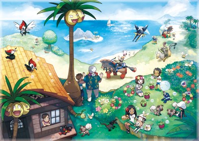 Pokémon Sun and Moon poster