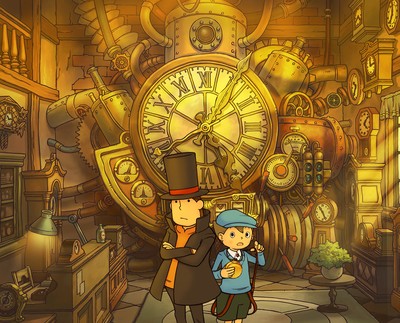 Professor Layton and the Unwound Future poster