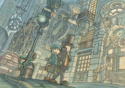 Professor Layton and the Unwound Future Poster #20403