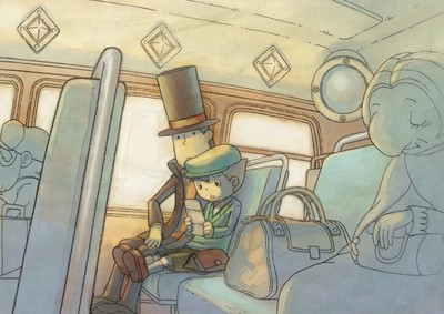 Professor Layton and the Unwound Future poster