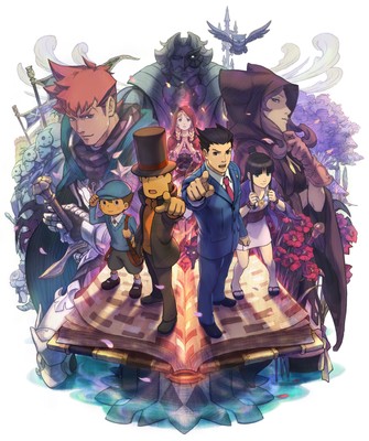 Professor Layton vs. Phoenix Wright: Ace Attorney Poster #20406