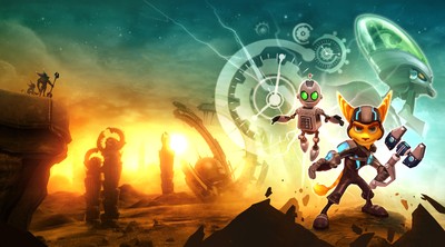 Ratchet & Clank Future: A Crack in Time poster
