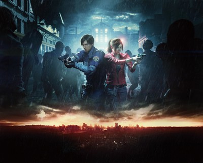 Resident Evil 2 (2019) poster