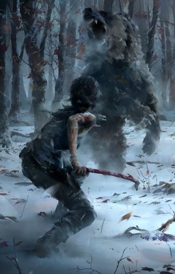 Rise of the Tomb Raider poster