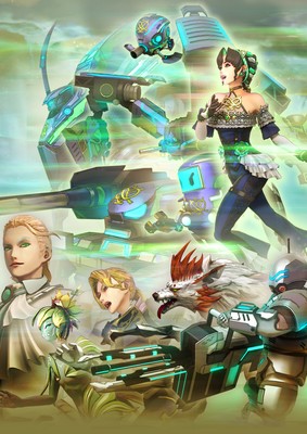 SaGa: Emerald Beyond poster