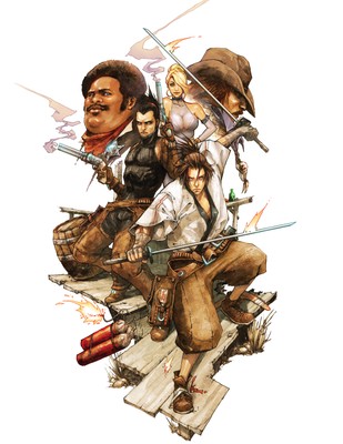 Samurai Western poster