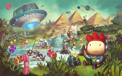 Scribblenauts Unlimited poster