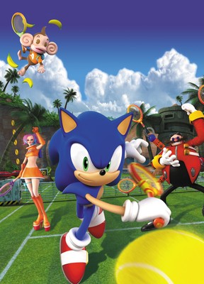 Sega Superstars Tennis poster