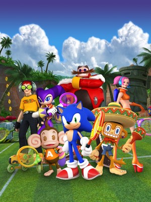 Sega Superstars Tennis poster
