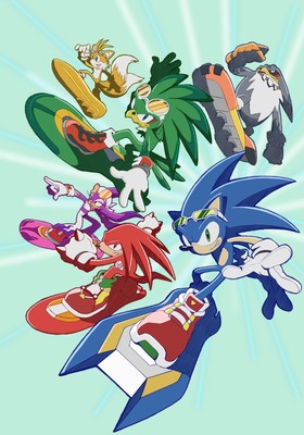 Sonic Riders Poster #21163