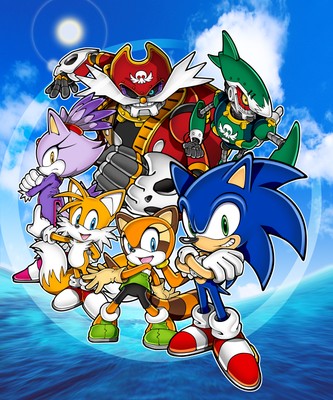 Sonic Rush Adventure poster