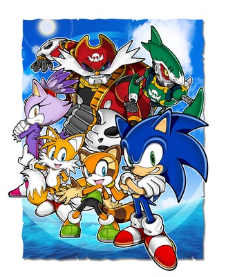 Sonic Rush Adventure poster