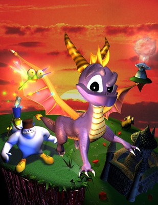 Spyro the Dragon poster