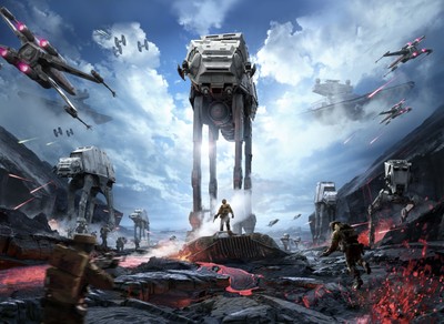 Star Wars Battlefront poster