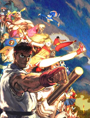 Street Fighter Alpha 3 poster