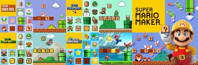 Super Mario Maker Poster #21709