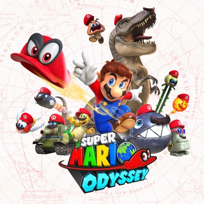 Super Mario Odyssey calendar
