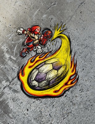 Super Mario Strikers Poster #21724