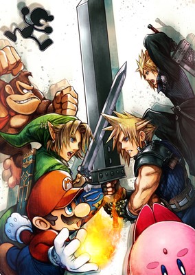 Super Smash Bros. for 3DS and Wii U poster