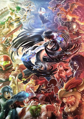 Super Smash Bros. for 3DS and Wii U poster