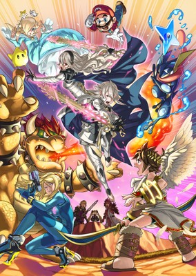 Super Smash Bros. for 3DS and Wii U poster