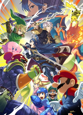 Super Smash Bros. for 3DS and Wii U Poster #21752